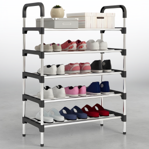 Підлогова полиця для взуття на 5 полиць 54х28х105 см New shoe rack Полиця-підставка для взуття Підлогова полиця для взуття на 5 полиць 54х28х105 см New shoe rack Полиця-підставка для взуття