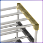 Підлогова полиця для взуття на 5 полиць 54х28х105 см New shoe rack Полиця-підставка для взуття
