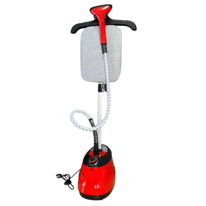 Отпариватель вертикальный для одежды Garment Steamer 2000W Красный Паровой утюг для всех видов ткани