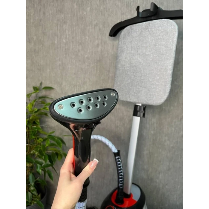 Отпариватель вертикальный для одежды Garment Steamer 2000W Красный Паровой утюг для всех видов ткани