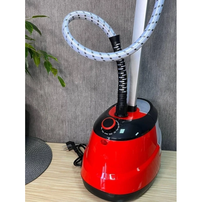 Отпариватель вертикальный для одежды Garment Steamer 2000W Красный Паровой утюг для всех видов ткани