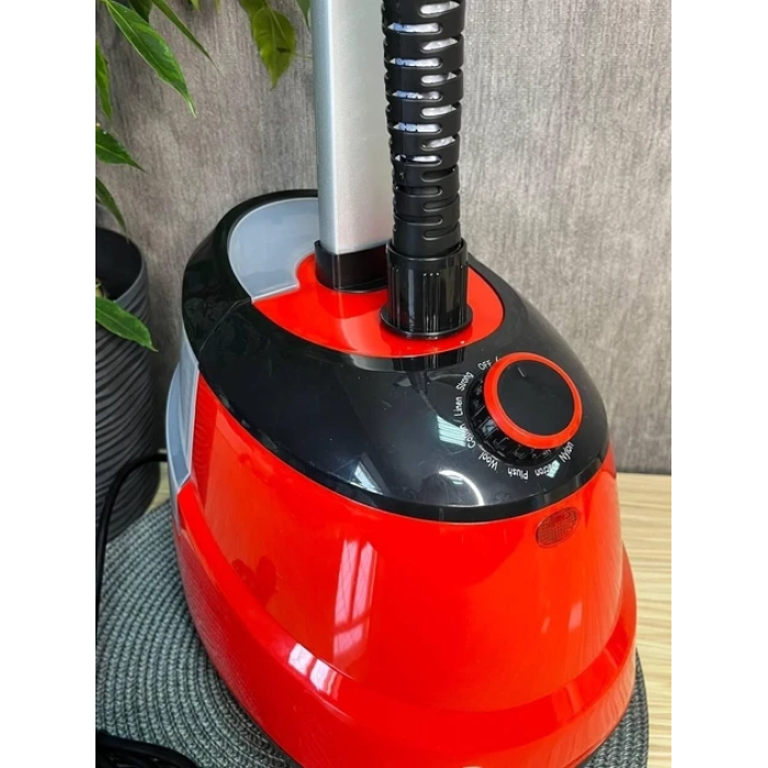 Отпариватель вертикальный для одежды Garment Steamer 2000W Красный Паровой утюг для всех видов ткани