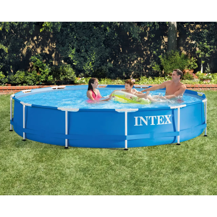 Басейн каркасний Intex 28210 366х76см із зливним клапаном на 6503 л