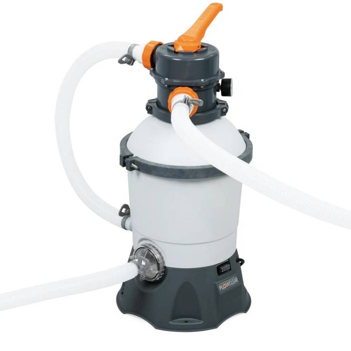 Каркасный бассейн Bestway 56946 488х305х107 см с фильтром и тентом на 10949 л Ротанг